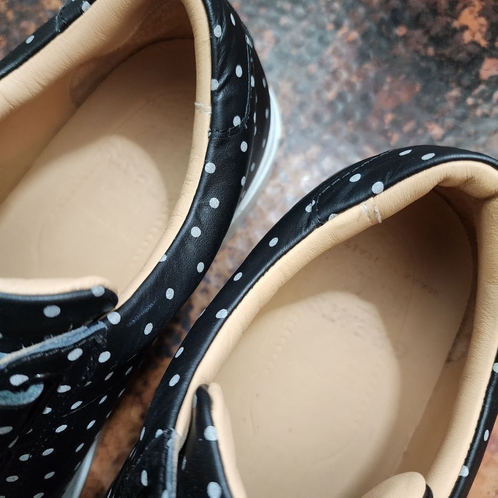 Nick Wooster x GREATS Men's Sz. 7 The Royale Nero Polka Dot Sneaker - Picture 14 of 16